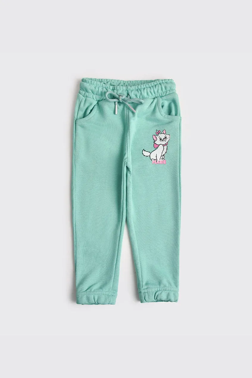 Sea Green Terry Trousers