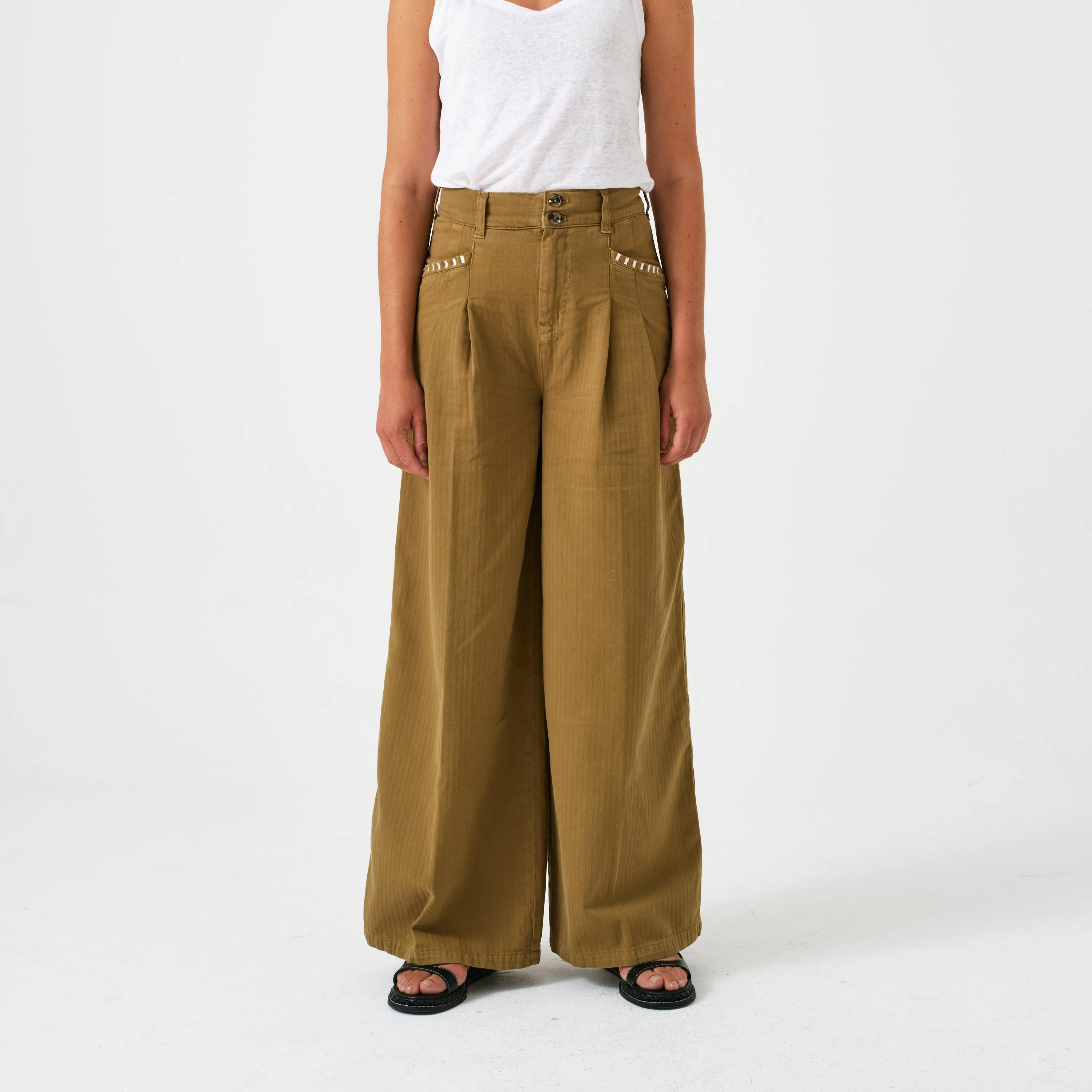 Seventy   Mochi Isabella Olive Jeans