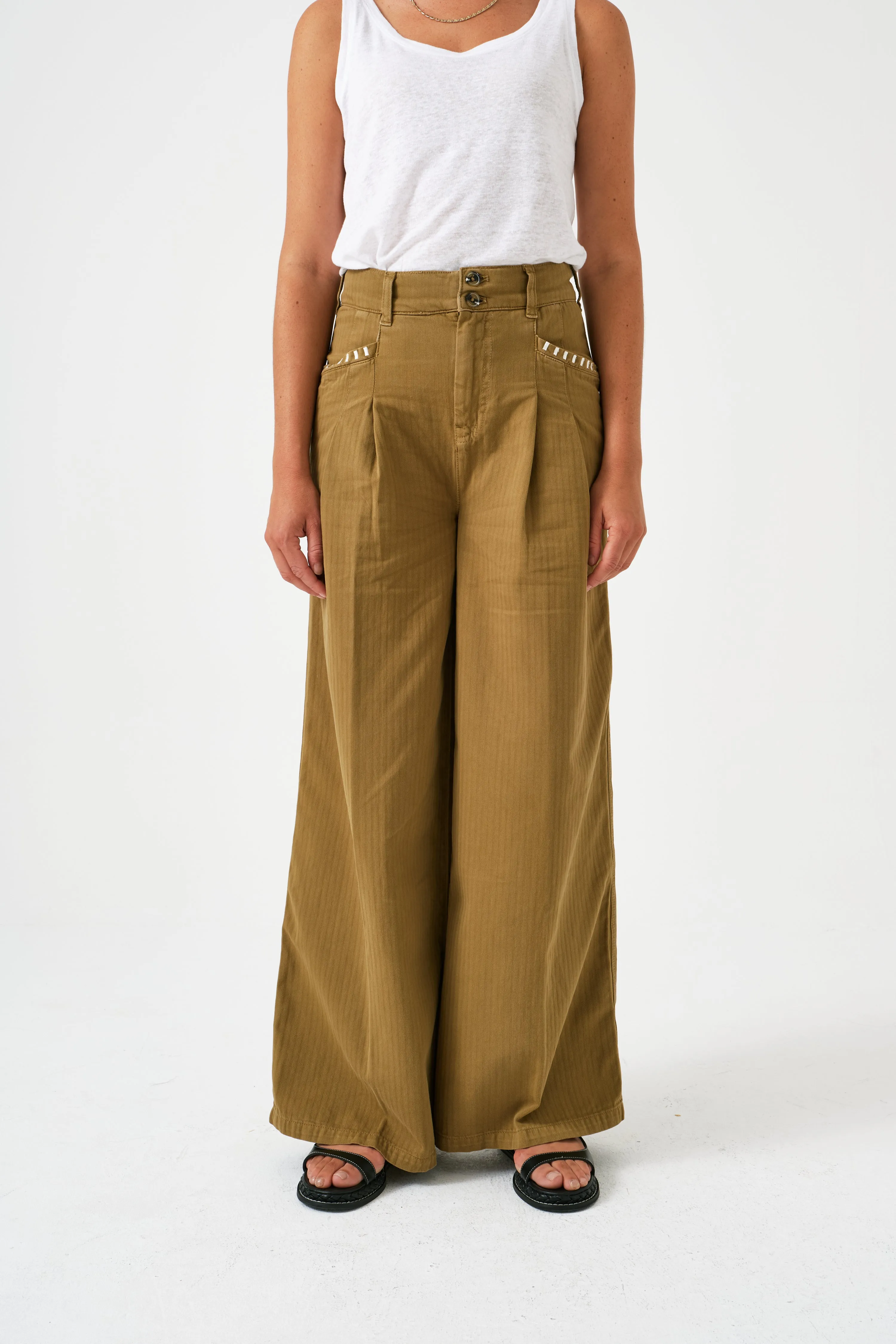 Seventy   Mochi Isabella Olive Jeans