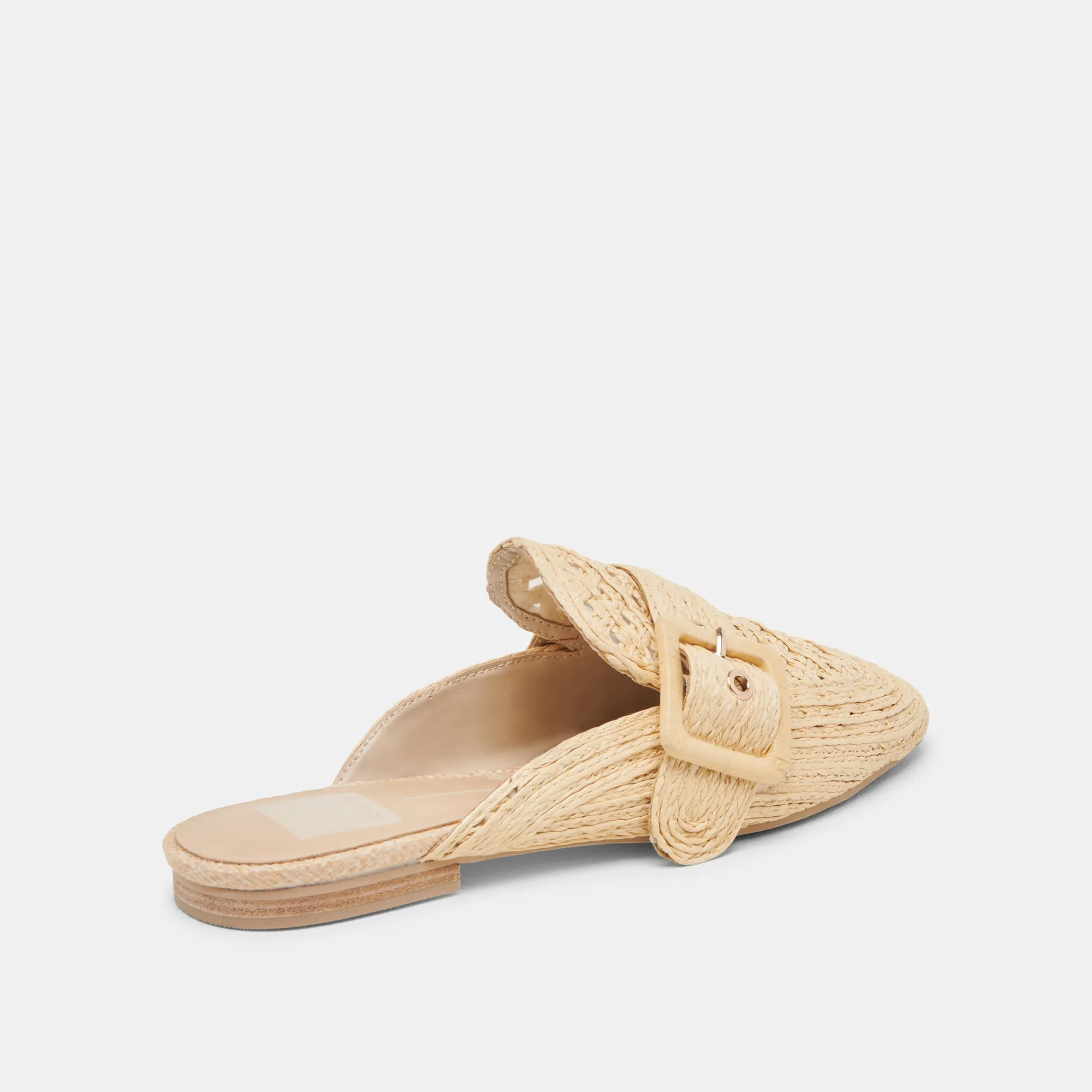 SIANNA FLATS NATURAL RAFFIA