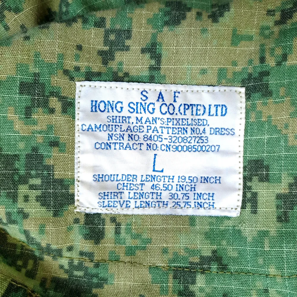 Singapore Armed Forces Pixel Camo Uniform