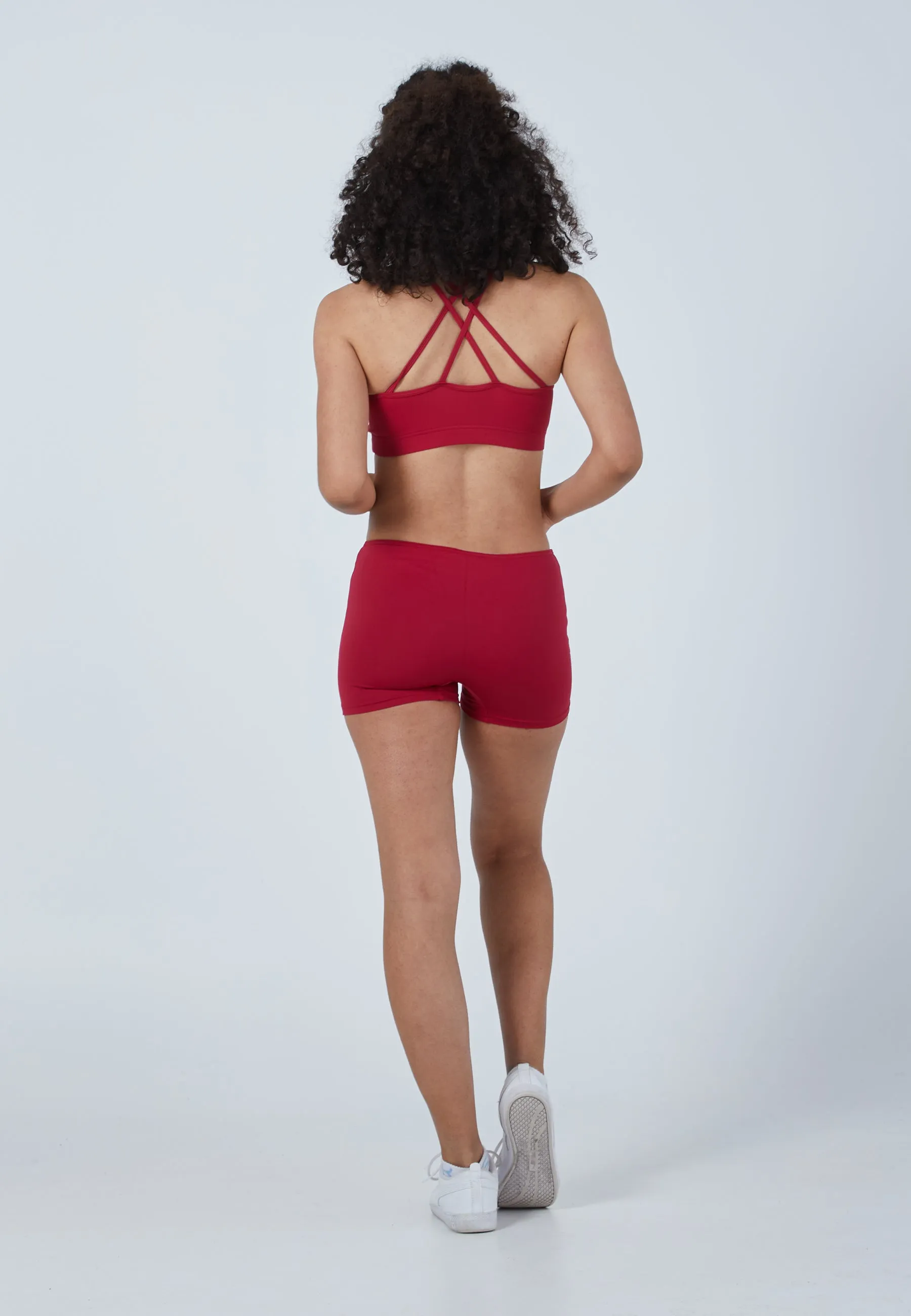 Tennis Shorts / Hotpants, bordeaux red