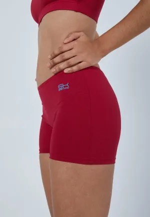 Tennis Shorts / Hotpants, bordeaux red