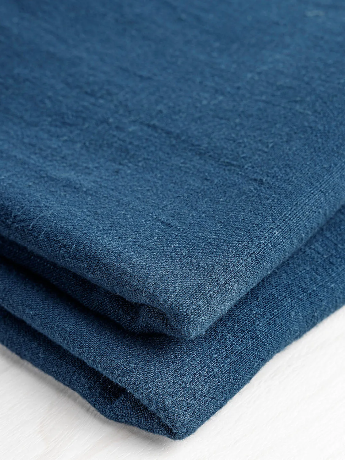 Textured Viscose Linen - Deep Teal