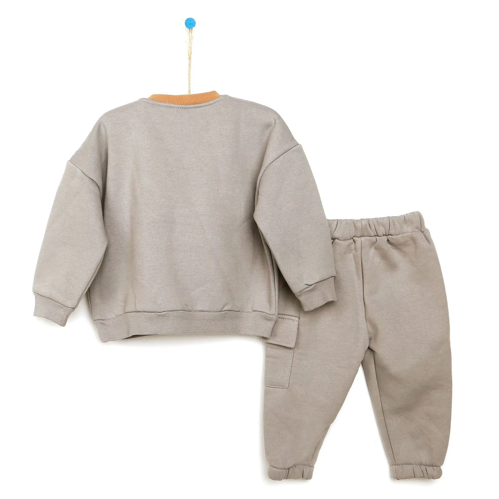 Tuffy Sweatshirt- Footless Bottom - Grey