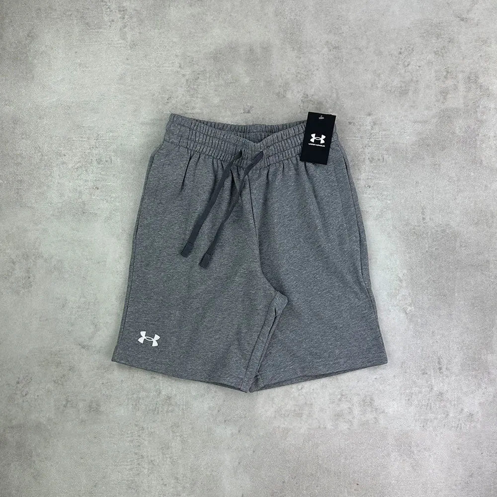 Under Armour Rival Fleece Shorts Grey