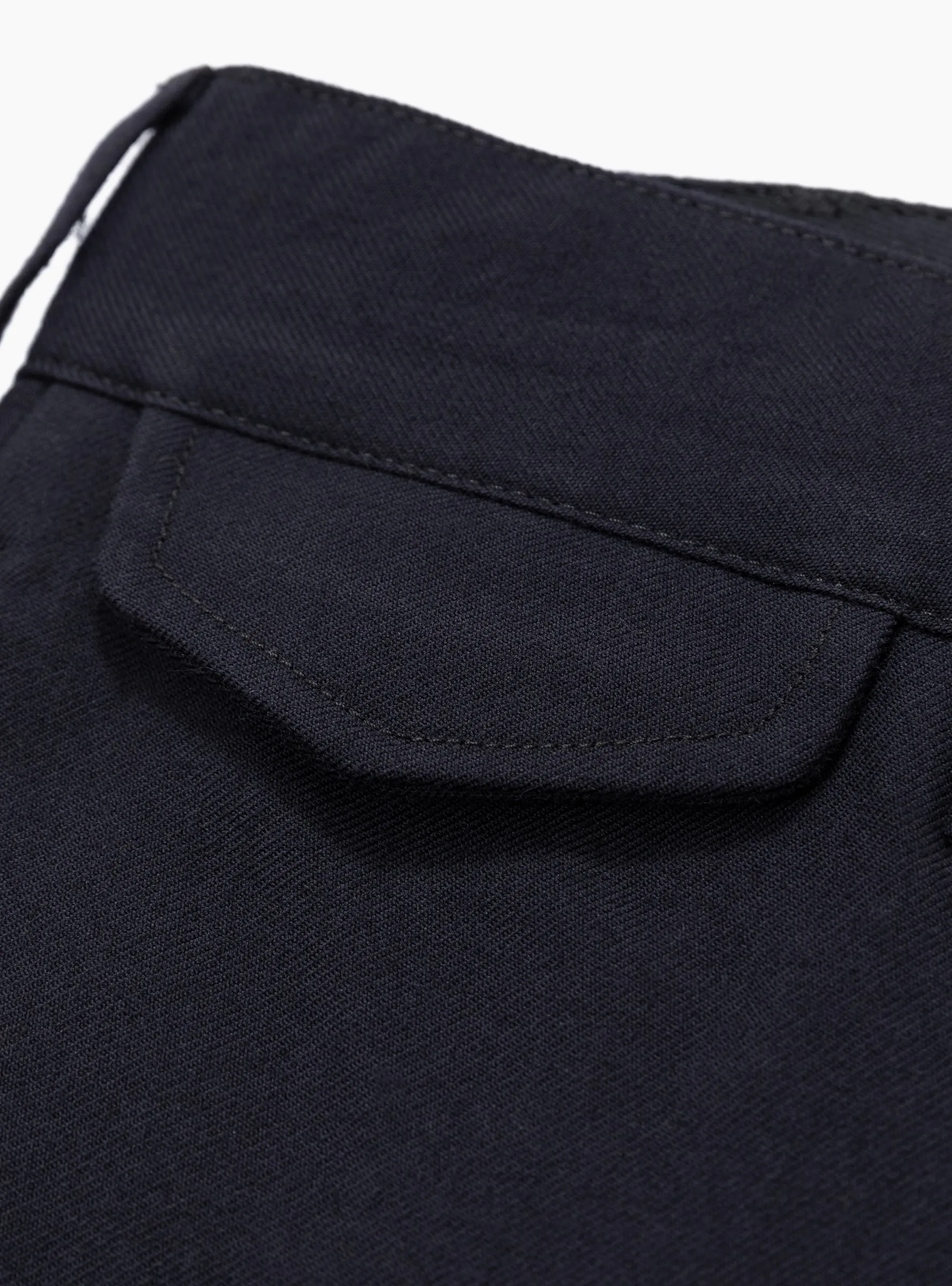 Wool Uniform Serge Officer Pant Dark Navy